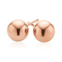 9ct Rose Gold 7mm Ball  Stud Earrings