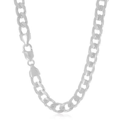 Sterling Silver 55cm Curb Chain