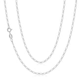Sterling Silver 50cm 1:1 Figaro Chain