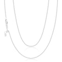 Sterling Silver 45cm Adjustable Curb Chain