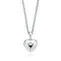 My First Diamond Kids Sterling Silver Diamond Set Heart Necklace