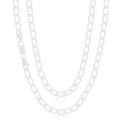 Sterling Silver 55cm Curb Chain