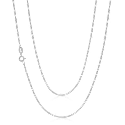 Sterling Silver 70cm Curb Chain