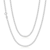 Sterling Silver 55cm Anchor Chain