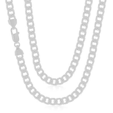 Sterling Silver 60cm Curb Chain