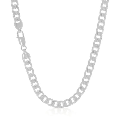 Sterling Silver 50cm Curb Chain