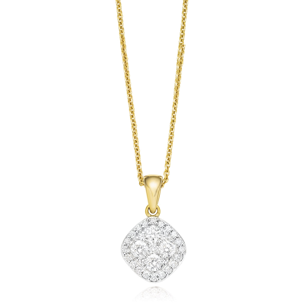 Amazon.com: 1/2 Carat Lab Grown Diamond Solitaire Pendant Necklace for  Women in 10k White Gold on 18 Inch Chain (G-H, VS2-SI1, cttw) Spring Ring  by Lavari Jewelers : Clothing, Shoes & Jewelry
