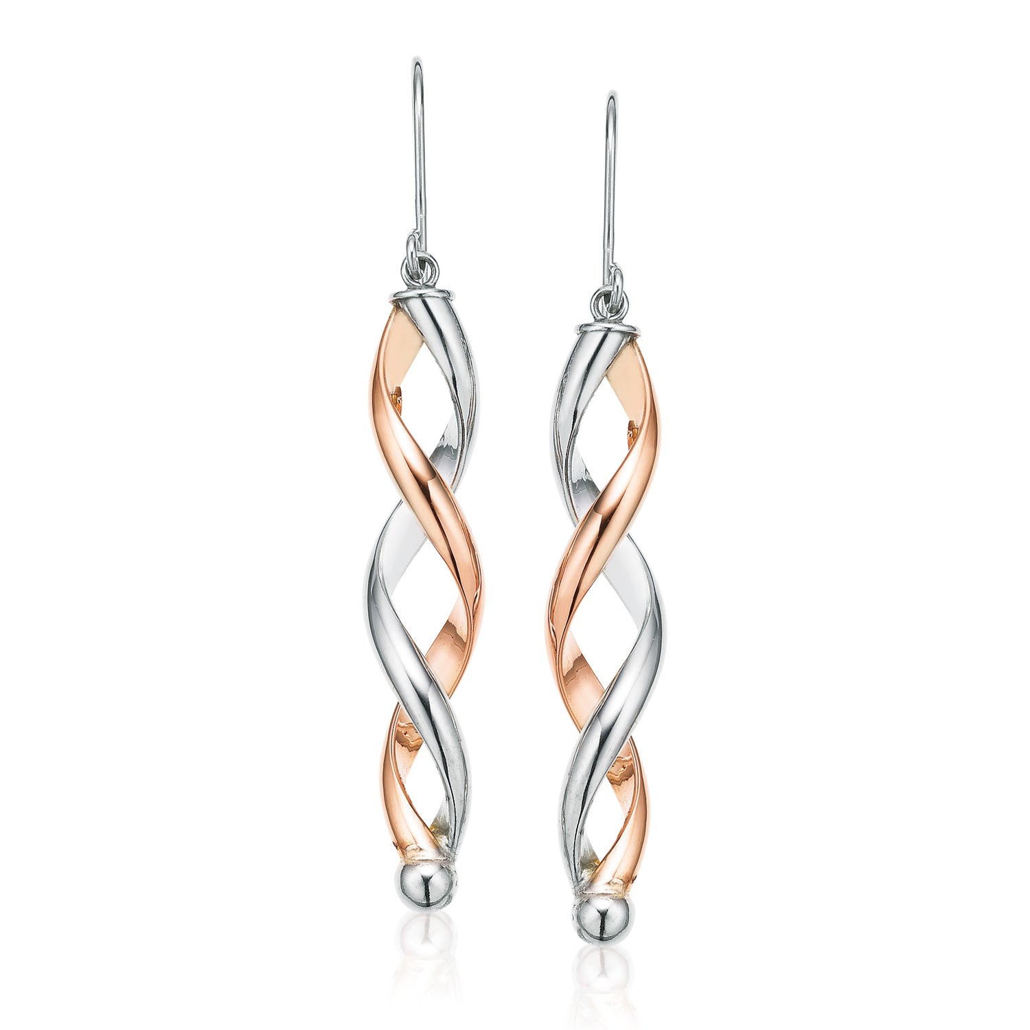 Rose Gold Drop Earrings