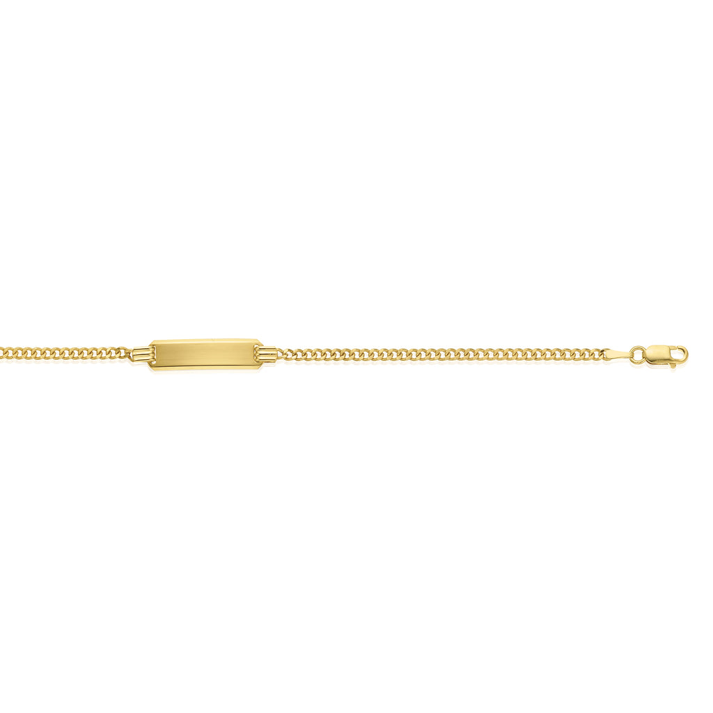 9ct gold identity bracelet deals