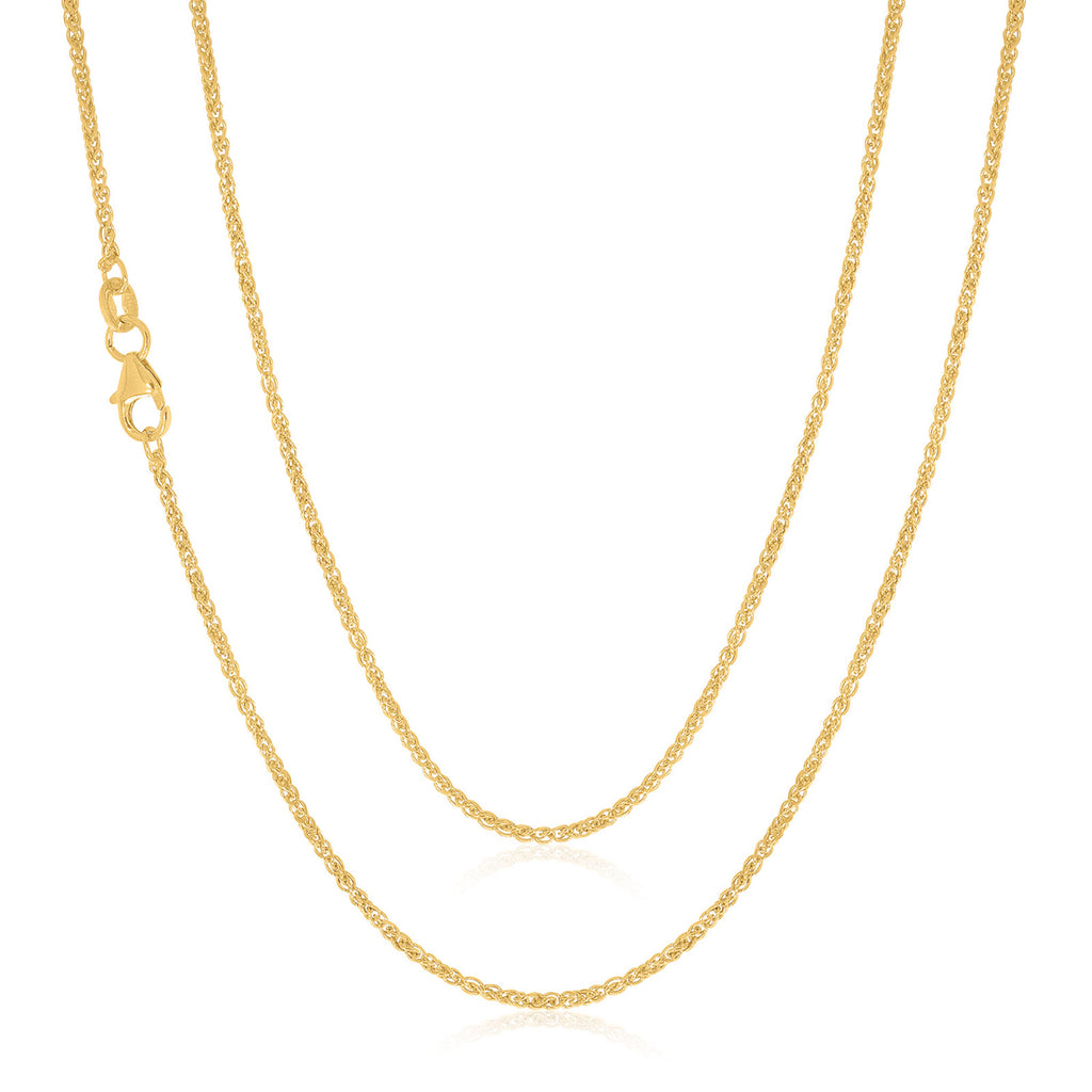 Half-Twisted Foxtail Chain – Gulab Jewelry