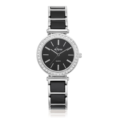 Eclipse Crystal Black Dial  Watch