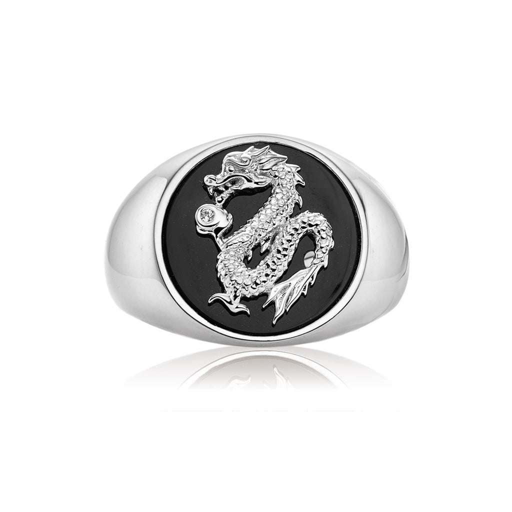 JadeAngel Dragon Ring, Vintage 925 Sterling Silver Dragon Rings for Men  Thai Silver Biker Ring Men Jewelry (7)|Amazon.com