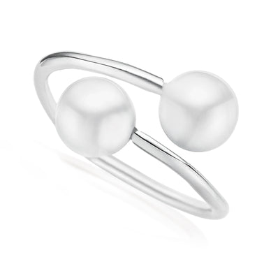 Sterling Silver 6-7mm Freshwater Pearl Ring