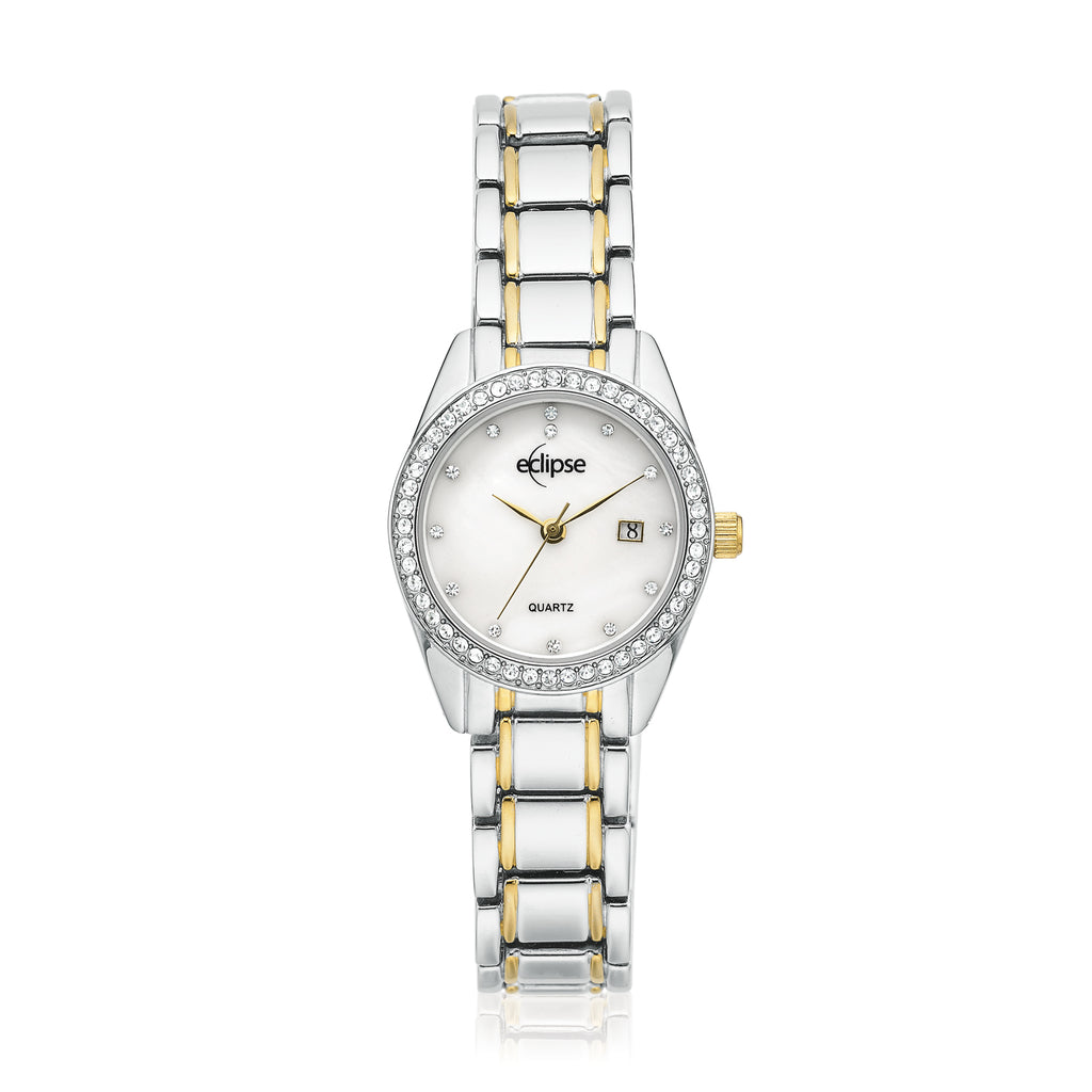 Eclipse Crystal Mother of Pearl Dial  Watch