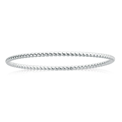 Sterling Silver 65mm Ball Bangle