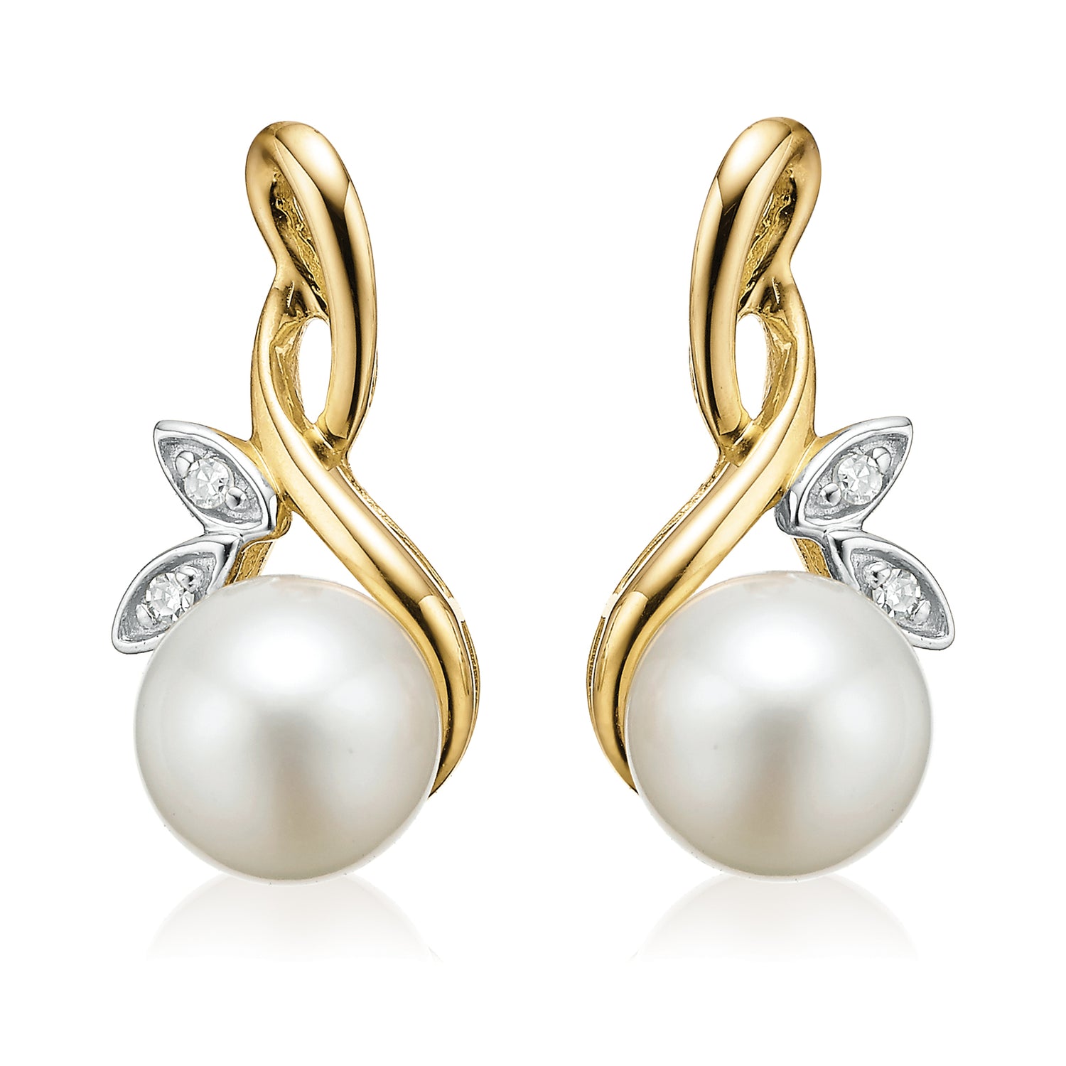 9ct Gold Drop Earrings
