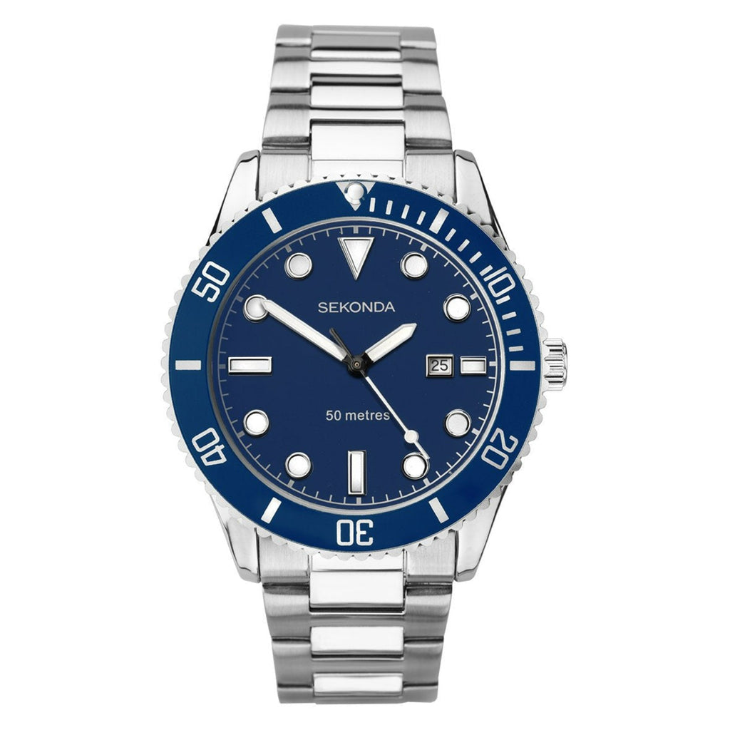 Sekonda Men's Stainless Steel Bracelet Watch SK1789