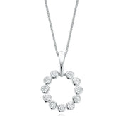 Sterling Silver Cubic Zirconia Pendant