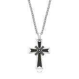 Tensity Stainless Steel Cross Necklace