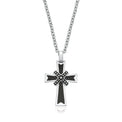 Tensity Stainless Steel Cross Necklace