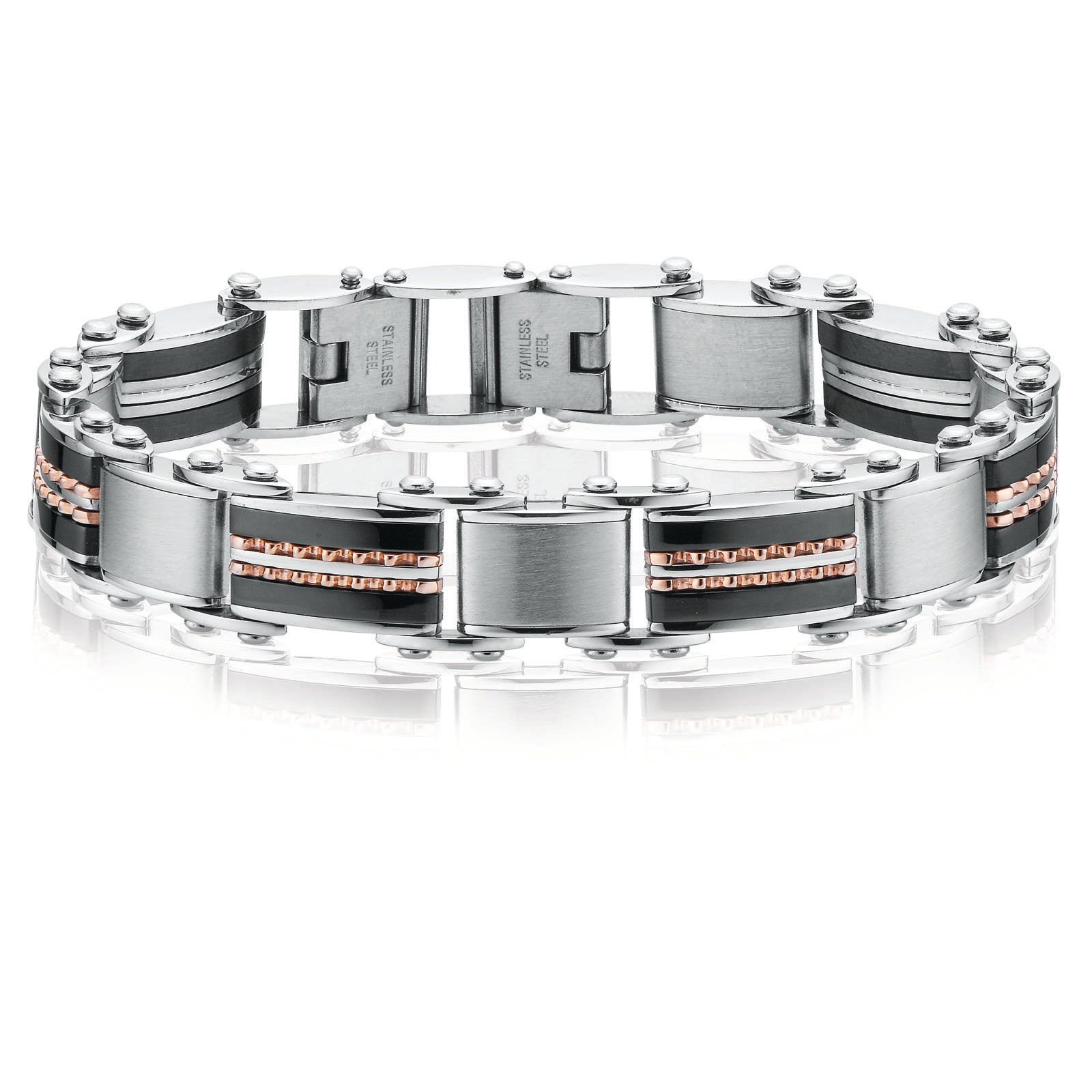 Tensity Stainless Steel 19-23cm Adjustable Bracelet