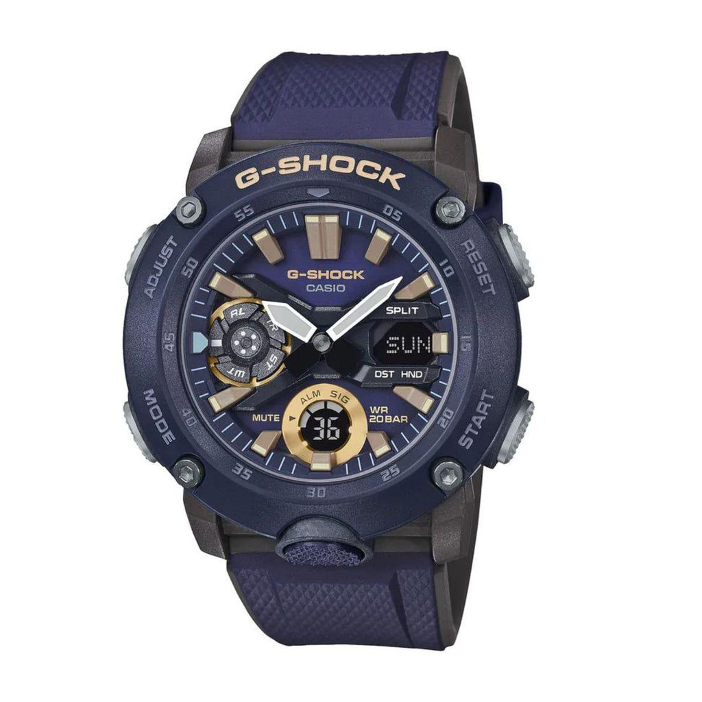 Casio G-SHOCK GA2000-2A Carbon Core Series Carbon & Resin 200WR Shock Resistant Watch