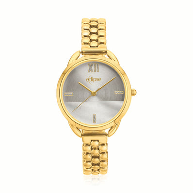 Eclipse 35mm Gold Tone Watch