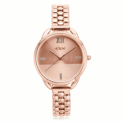 Eclipse 35mm Rose Tone Watch