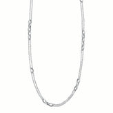 Sterling Silver 60cm Round Belcher Chain