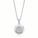 Sterling Silver  Cubic Zirconia Pendant