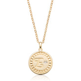 9ct Yellow Gold Diamond Set Initials Pendant