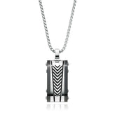 Tensity Stainless Steel Dog Tag Necklace