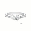 Sterling Silver  Cubic Zirconia Ring