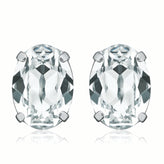 Eclipse Sterling SilverSwarovski  Stud Earrings