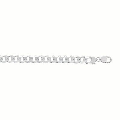Sterling Silver 55cm Curb Chain
