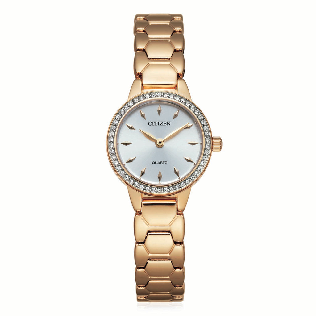 Citizen Women's Classic Gold Swarovski Watch EZ7013-58A