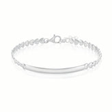 Sterling Silver 19cm ID Bracelet