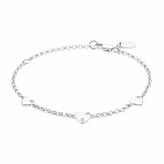 My First Diamond Kids Sterling Silver Round Brilliant Cut Diamond Set