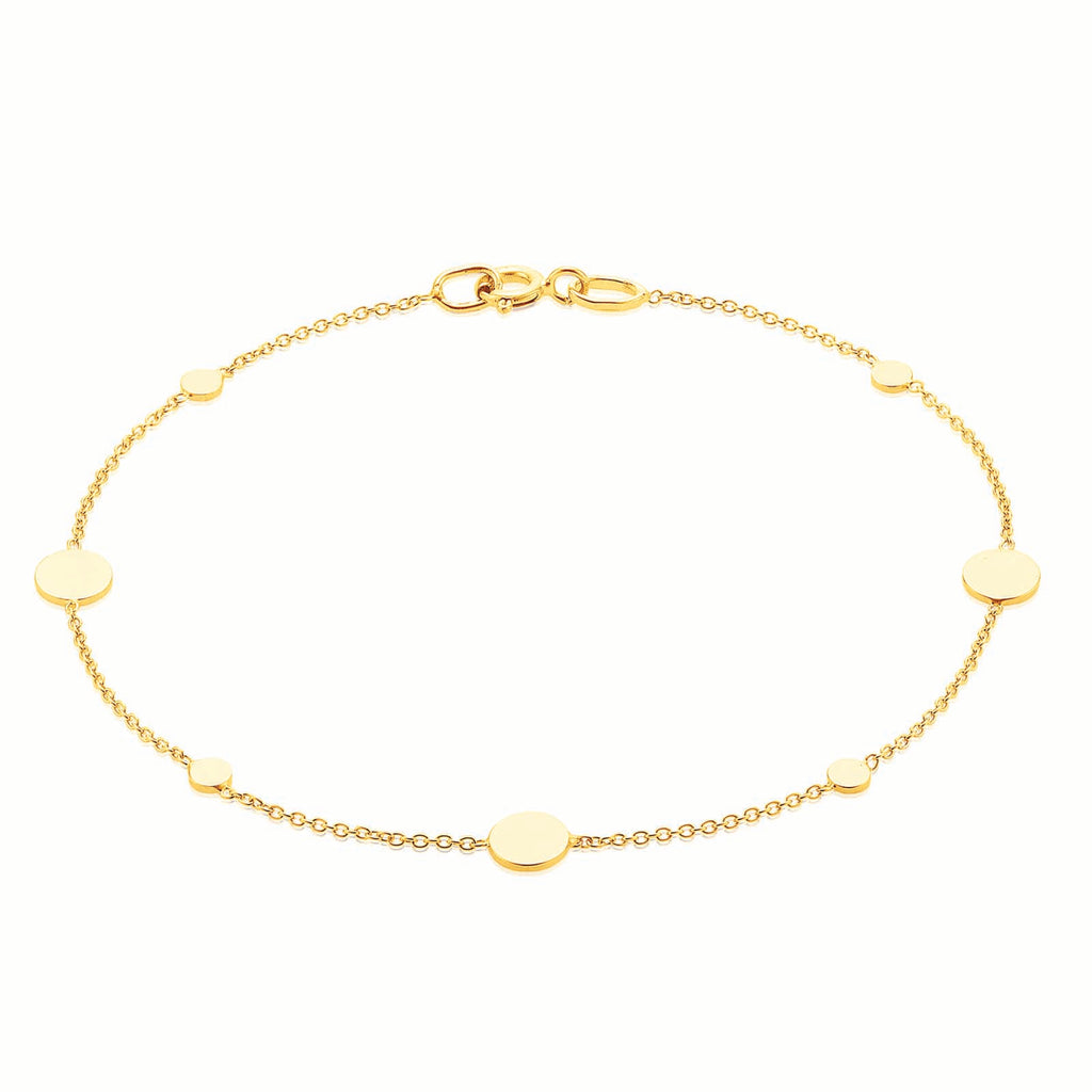 9ct gold chain bracelet deals