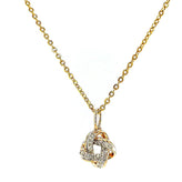 9ct Yellow Gold Round Brilliant Cut 0.10 CARAT tw of Diamonds Pendant