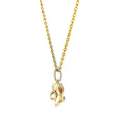 9ct Yellow Gold Round Brilliant Cut 0.10 CARAT tw of Diamonds Pendant