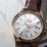 CITIZEN Mechanical Automatic Silver Dial Watch NH8393-05A