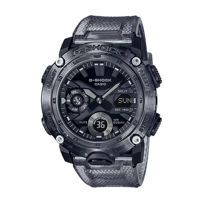 Casio G-Shock Semi-transparent Resin Watch GA-2000SKE-8A