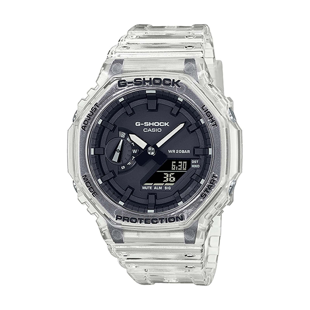 Casio G-Shock Semi-transparent Watch GA-2100SKE-7A