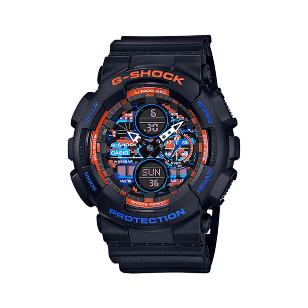 Casio G-Shock Black Resin Watch GA-140CT-1A