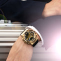 Casio G-Shock Black Resin Analog Watch GM110G-1A9