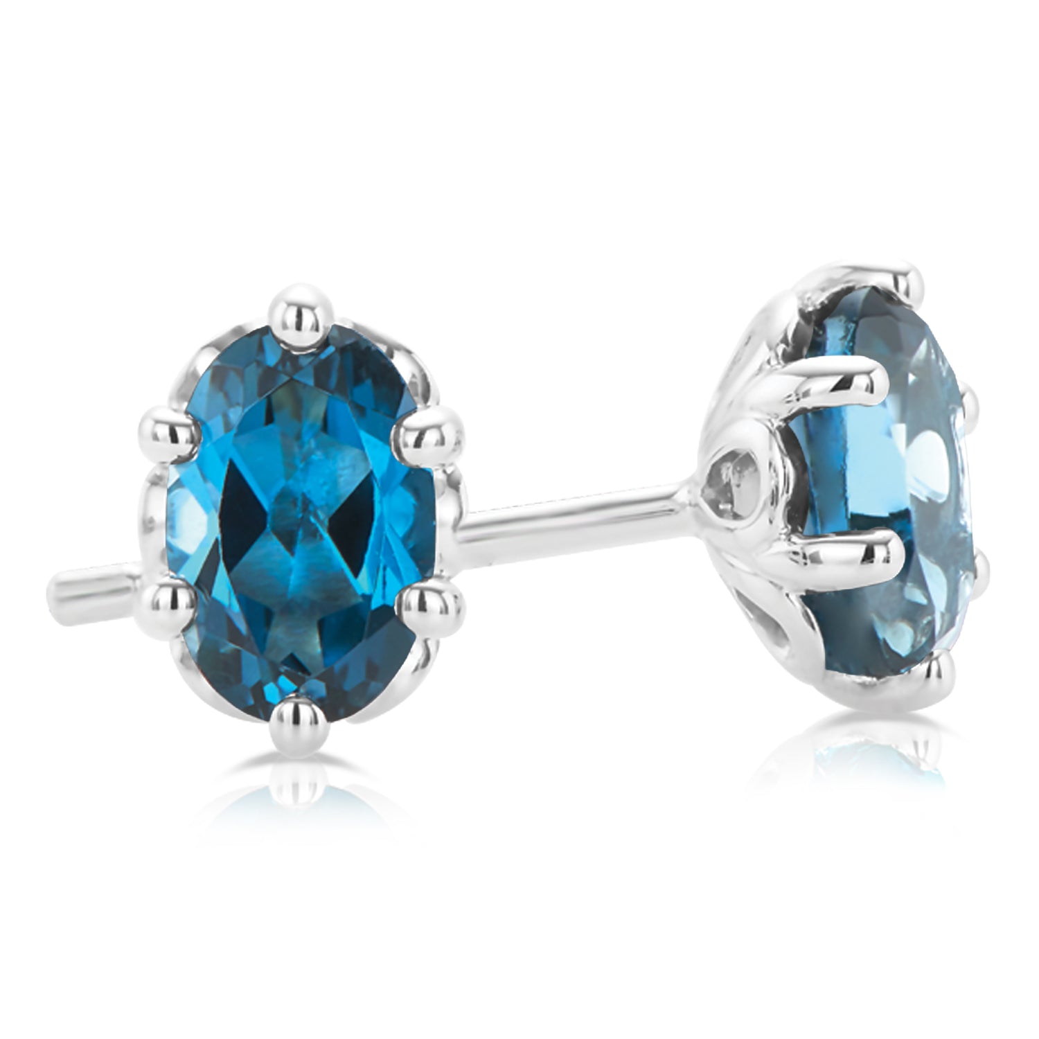 Topaz Stud Earrings