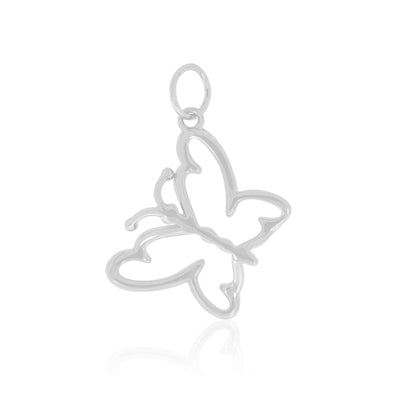 Sterling Silver Butterfly Charm