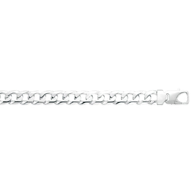 Sterling Silver  55 cm Curb 350 Gauge Chain
