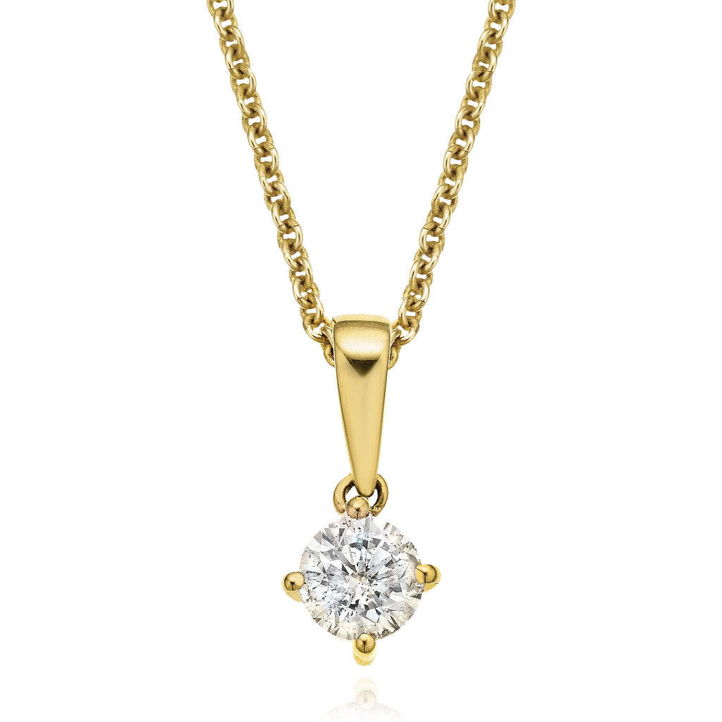 14K White Gold 1/4 Carat Diamond 7 Stone Floral Cluster Pendant Necklace |  eBay